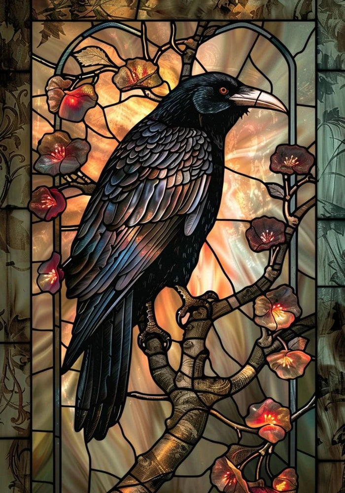 Customized Stained Glass Film Window Films,Static Cling Frosted Privacy Bird Eagle,Bathroom Kitchen Door Sticker
