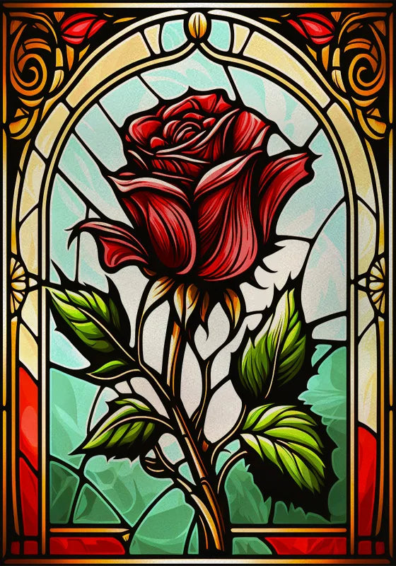 Window Film Frosted Stained Glass Films,Customized Art Design Static Cling Sticker,Rose Flower Home Decor Foil Window Treatment