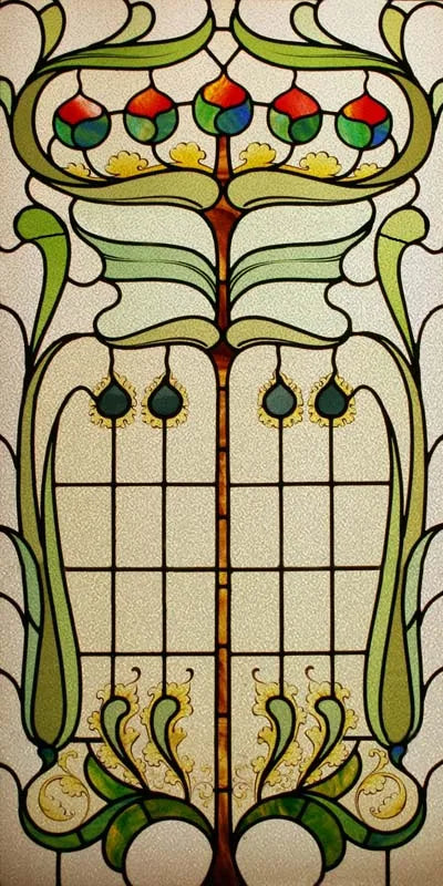 Window Film Frosted Stained Glass Films Church Static Cling Privacy Films Door Sticker Kitchen Office Home Decor Customized