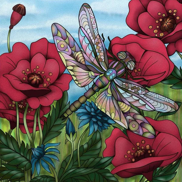 Window Film Frosted Stained Glass Films,Customized Rose Flower Ladybird Static Cling Sticker,Home Decor Foil Window Treatment