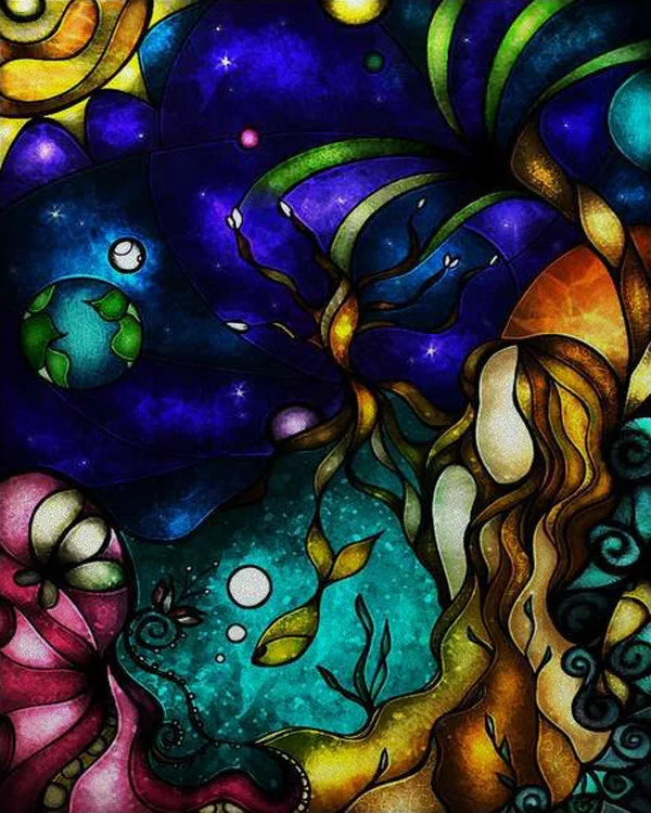 Custom Stained Glass Films Window Film Frosted Sticker Princess Prince For Kids Room Door Stickers Light Box Poster Home Decor