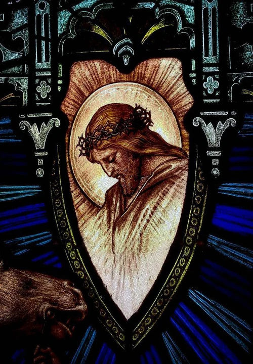 Custom Size Window Film, Stained Glass Films, Jesus Christ, Virgin Mary, Door Stickers, Church Style