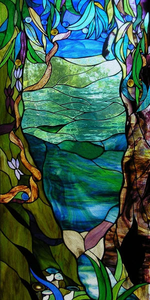 Frosted Stained Glass Window Film, Church Static Cling,Door Sticker,Print SunFlower,Tree,Fruit,Birds,Home Decor, Customized