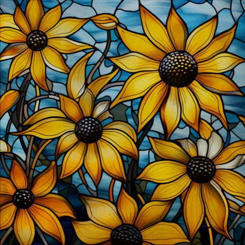 Custom size Window Film Stained Glass Films Frosted Privacy Static Cling Retro Flower Sticker Bathroom Skylight Decor