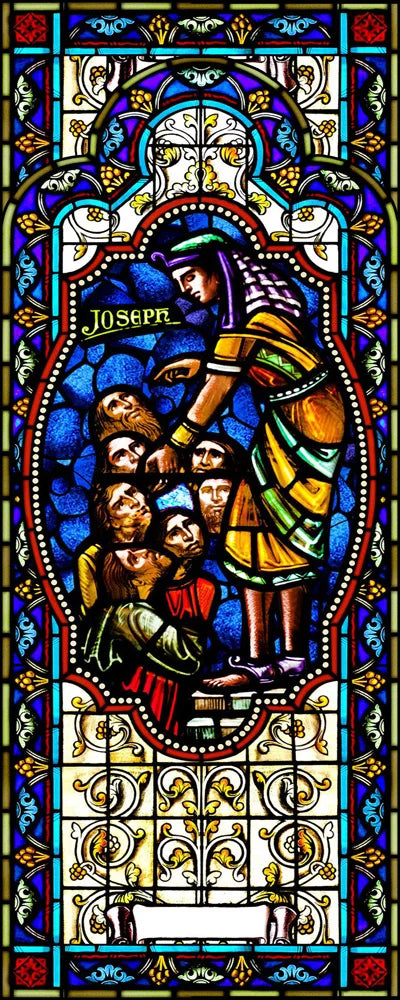 Religious Stained Glass Films,Frosted Window Sticker,Christ Gothic Styles Painting, Church Prayer Room, House of Worship Home