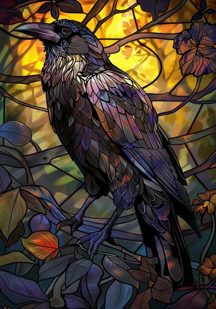 Customized Stained Glass Film Window Films,Static Cling Frosted Privacy Bird Eagle,Bathroom Kitchen Door Sticker