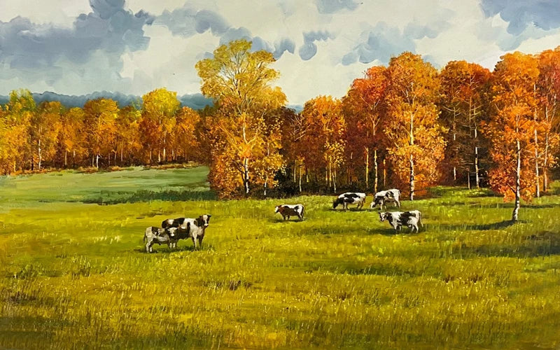 Window Film Stained Glass Stickers,Custom size Static Cling Frosted Privacy, Landscape,Tree Print For Transom Window Glass Home