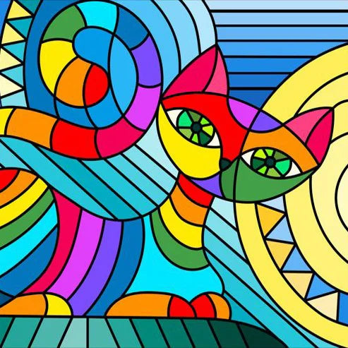 Custom size Glass Films,Window Film Frosted Sticker Fish Cat Birds Animals Print For Kids Room Door Light Box Poster Home Decor