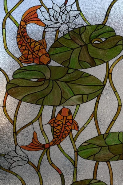 Window Film Frosted Stained Glass Films,European Static Cling Privacy Films,Door Sticker,Kitchen Office Home Decor Customized