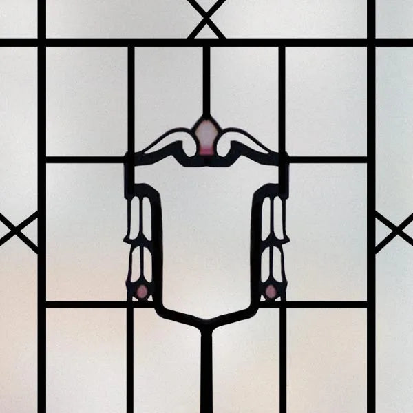 Custom size Window Film Stained Glass Films Square Window Sticker Retro Privacy Frosted Static Cling Home Decor  for Glass Door