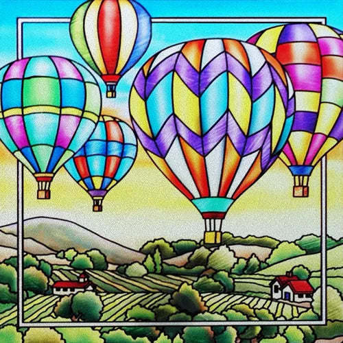 Frosted Stained Glass Film, Customized Art Deco Design, Color Static Cling Sticker,Home Decor Foil, Window Treatment