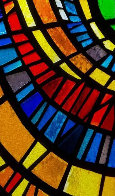 Window Film Frosted Stained Glass Films Customized, Frosted Stained Window Sticker Chuch Style Jesus/Christ Painting