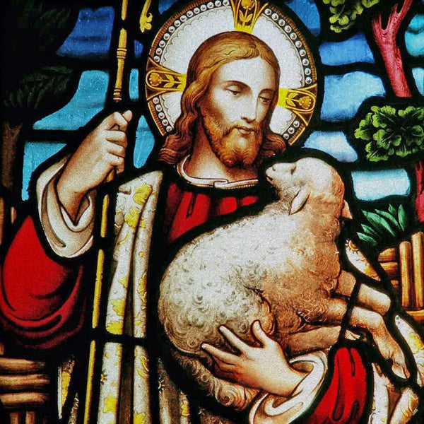 Stained Glass Window Film, Custom Size, Static Cling,Women Jesus Christ Angels Virgin Mary Picture ,Home Decor, Window Treatment