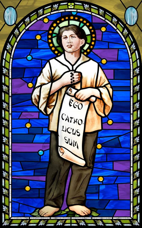 Custom Frosted Stained Glass Window Film, Static Cling ,Church Jesus Christ Blessed Mary Stickers, Window Treatment, Home Decor