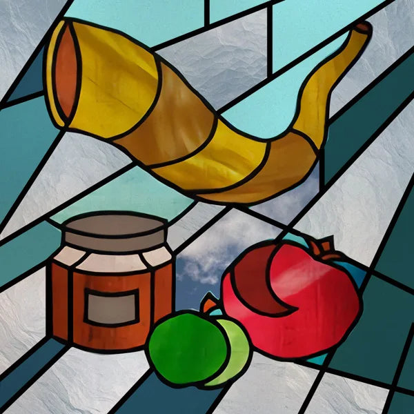 Custom Size Window Film, Stained Glass Films, Square Window Sticker, Retro Church Frosted Static Cling, Door Glass Home Decor