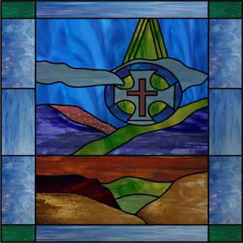 Custom Frosted Stained Glass Window Film,Sataic Cling Window Films,Retro Church Cross Dove Decor Foil Stickers Window Treatment