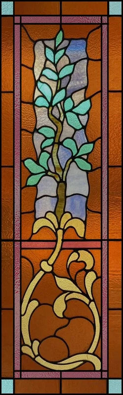 Custom Size Window Film, Stained Glass Films, Frosted Privacy, Retro Church Style, Colorful Door Sticker, Shower, Bathroom