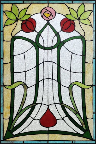 Window Film Frosted Stained Glass Films,Customized Privacy Static Cling,Flower Sun Fruit Fish Cat,Door Sticker,Office Home Decor