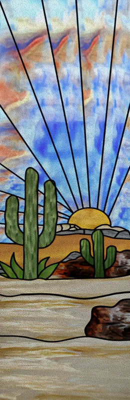 Custom size Window Film Stained Glass Films Frosted Privacy Retro European Tree Flower Colorful Door Sticker Shower Bathroom