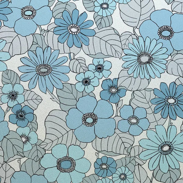 Window Film Frosted Stained Glass Films,Customized Art Deco Design Flowers Static Cling Sticker,Home Decor Foil Window Treatment