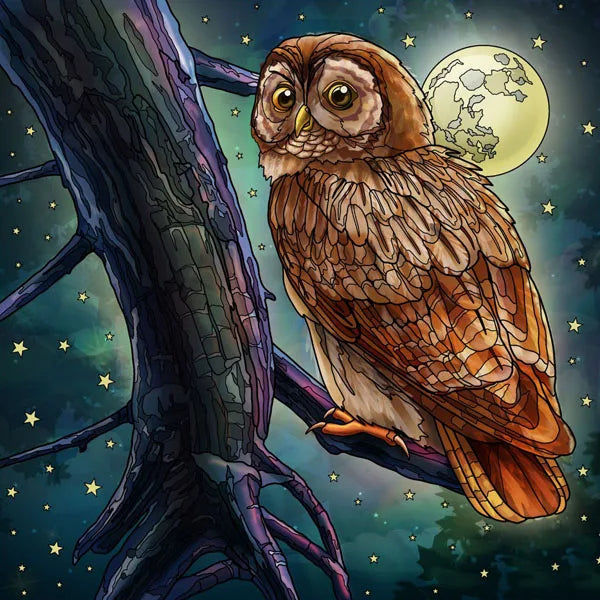 Custom Size Stained Glass Window Film Frosted Films, Animal Dog Cat Tiger Birds Static Cling,Window Covering for Home Office