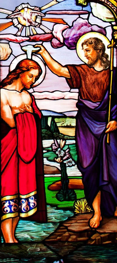 Custom size Window Stained Glass film Door sticker Christian Pictures Wall Stickers Glass decor church Jesus Poster