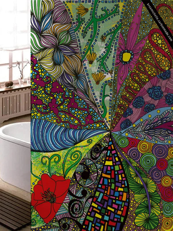 Stained Glass Window Film, Frosted Glass Sticker, Custom Size Castle Cartoon Pattern for Kids Room Door, Poster, Home Decor