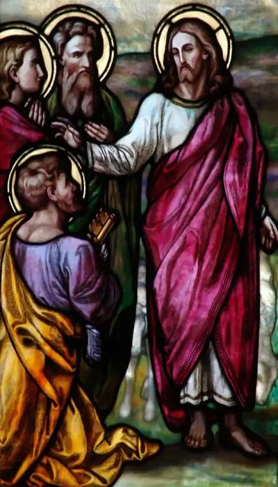 Customized Window Film Glass films Self-Adhesive Frosted Stained Stickers Crucifixion of Jesus/Christ God and the Virgin Mary