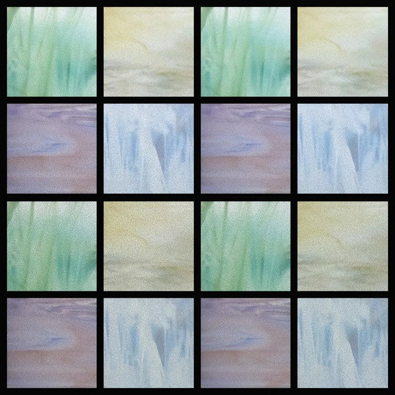 Custom Size Stained Glass Window Film Frosted Privacy Static Cling Retro Prairie Matte Stickers Shower Kitchen Office Home Decor