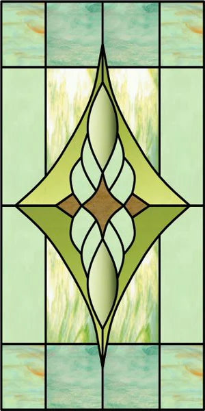 Window Film Frosted Stained Glass Films Church Static Cling Privacy Films Door Sticker Kitchen Office Home Decor Customized