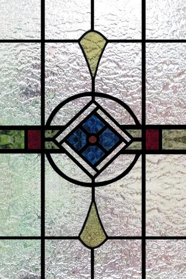 Custom Size 3D Matte Window Film, Stained Glass, Decorative UV Window Sticker, Privacy Frosted Static Cling, Decor for Glass