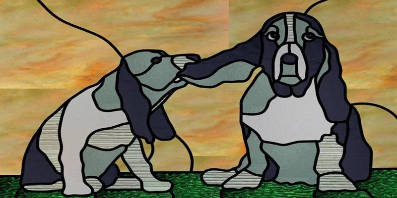 Custom Size Window Film, Stained Glass, Decorative Window Sticker, Privacy Frosted Static Cling, Home Decal