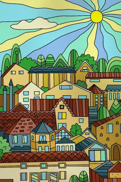 Custom Stained Glass Films Window Film Frosted Sticker Castle For Kitchen Bathroom Door Church Poster Home Decor