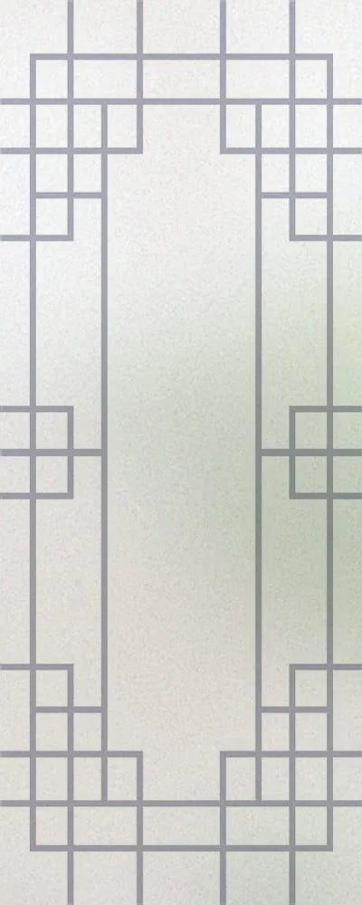 Custom Size Stained Glass Window Film,Frosted Privacy, Static Cling, Door Sticker,Kitchen, Bathroom, Home Decor