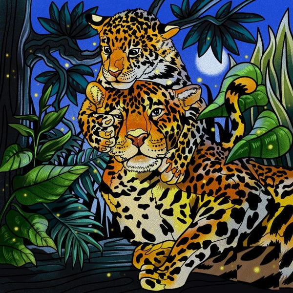 Custom Size Stained Glass Window Film Opaque Frosted Privacy Protection Removable Static Cling Home-Decor Animal Window Covering