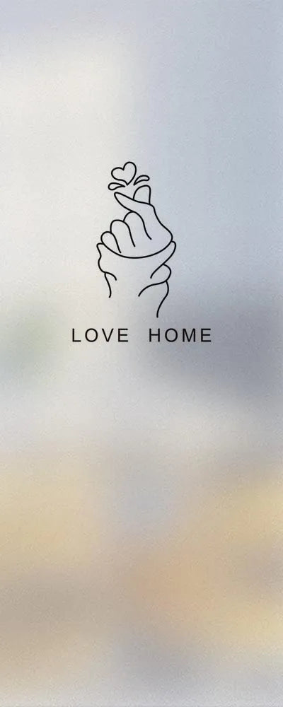 Custom Size Stained Glass Window Film,Frosted Privacy, Static Cling, Door Sticker,Kitchen and Bathroom, Tree Home Decor