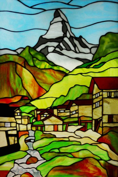 Custom Stained Glass Films Window Film Frosted Sticker Castle For Kitchen Bathroom Door Church Poster Home Decor