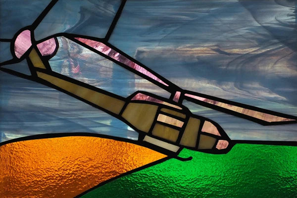 Custom Size Stained Glass Window Film, Transom Frosted Glass Sticker, Kitchen Room Door, Bathroom, Home Decor