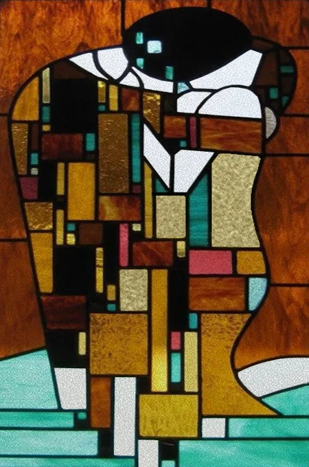 Custom Size Glass Window Film Static Cling Frosted Stained Glass Films For Wardrobe Bathroom Kitchen Door Sticker Castle Woman