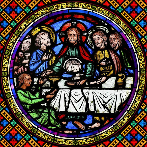 Custom Frosted Stained Glass Window Film, Static Cling ,Church Jesus Mary Angels Picture Stickers, Window Treatment, Home Decor