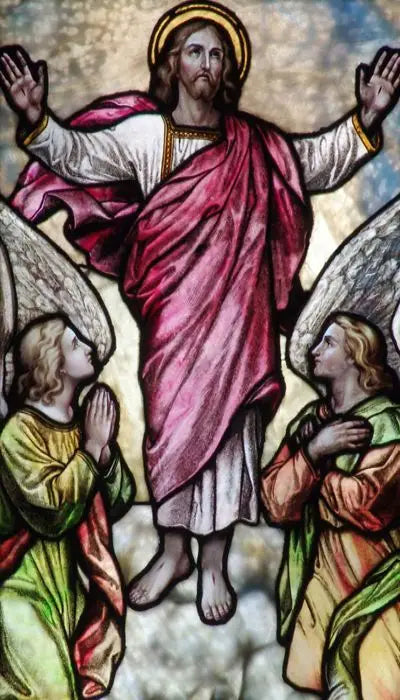 Customized Window Film Glass films Self-Adhesive Frosted Stained Stickers Crucifixion of Jesus/Christ God and the Virgin Mary