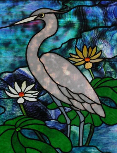 Custom Size Window Stained Glass Films,Bird,Peacock, Static Cling Stickers For Bathroom Bedroom Door Office Home Decor