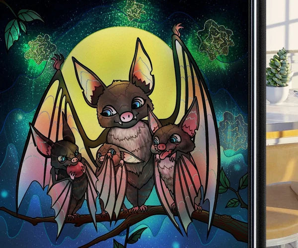 Window Film Frosted Stained Glass Films,Static Cling,Privacy Films,Bird Cock,Door Sticker Kitchen Bathroom Home Decor Customized