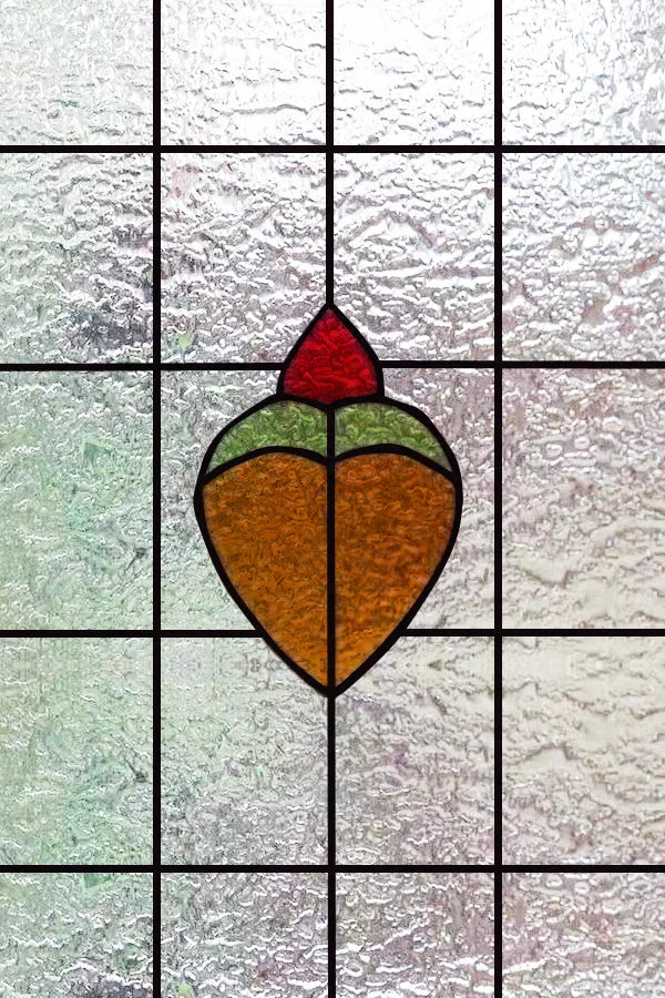 Custom Size 3D Matte Window Film, Stained Glass, Decorative UV Window Sticker, Privacy Frosted Static Cling, Decor for Glass