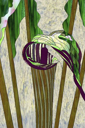 Frosted Stained Glass Window Film, Customized Tiffany Trees, Static Cling Sticker,Bathroom Door, Kitchen, Office, Home Decor