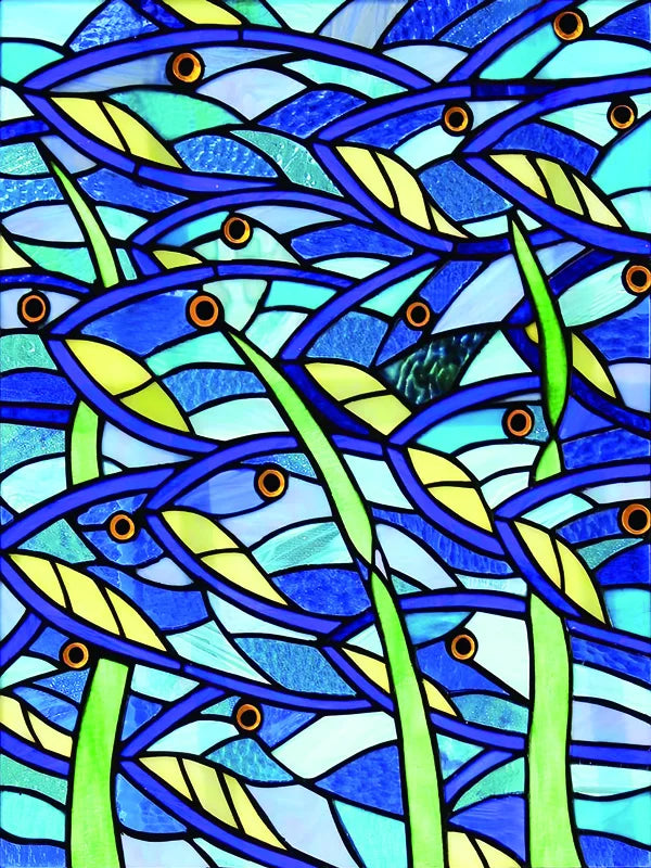 Custom Size Glass Window Film Static Cling Frosted Glass Films Stickers For Wardrobe Bathroom Kitchen Door Fish Dolphin Poster