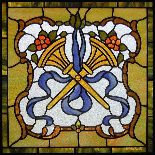 Window Film Frosted Stained Glass Films,Customized Church Design Static Cling Sticker,Home Decor Foil Window Treatment