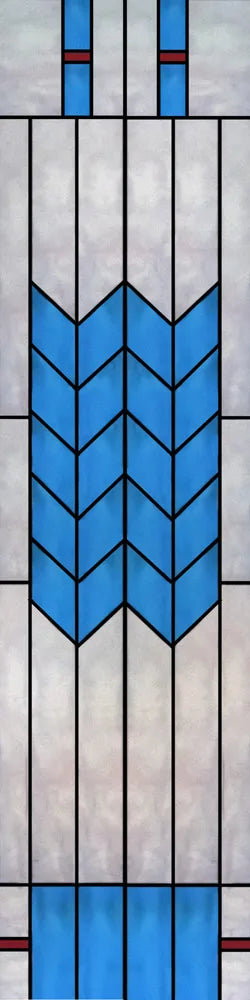 Custom Size Stained Glass Window Film, Frosted Privacy, Static Cling, Retro Matte,Door Sticker, Bathroom, Office, Home Decor