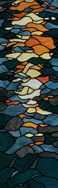 Custom Size Window Film, Stained Glass Films, Frosted Privacy, Retro Church Style, Colorful Door Sticker, Shower, Bathroom