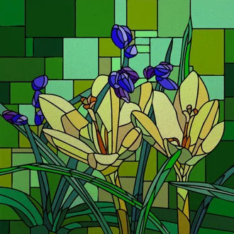 Stained Glass Window Film Frosted Glass Sticker Forest Customized Floral Leaves For Bathroom Kitchen Office Door Home Decor